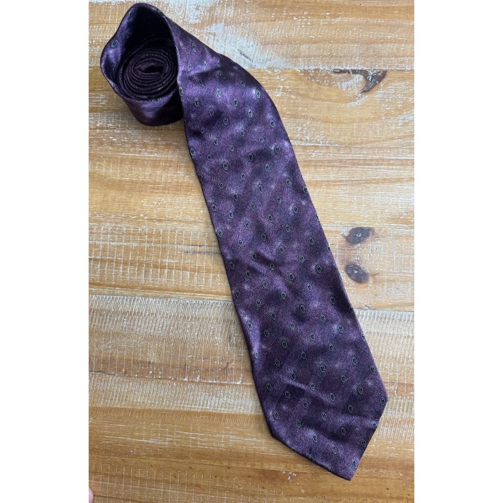 Purple Zianetti Italian Silk Collection Men's Tie